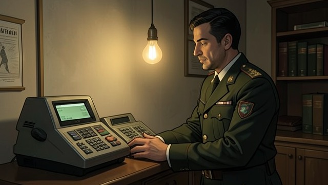 The Nightly Signal from "Another Day of Life". The Nightly Signal A fixed hour At nine each evening, the telex connects Luanda with Warsaw.