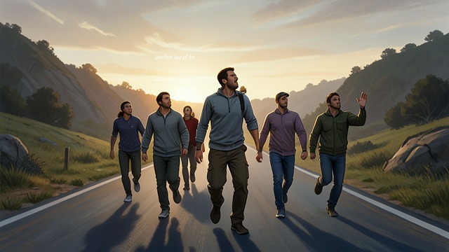 Another Day of Life from "Another Day of Life". Another Day of Life Dawn after the fighting After traveling through gunfire at night, Rysiek and his companions find the road clear at dawn.