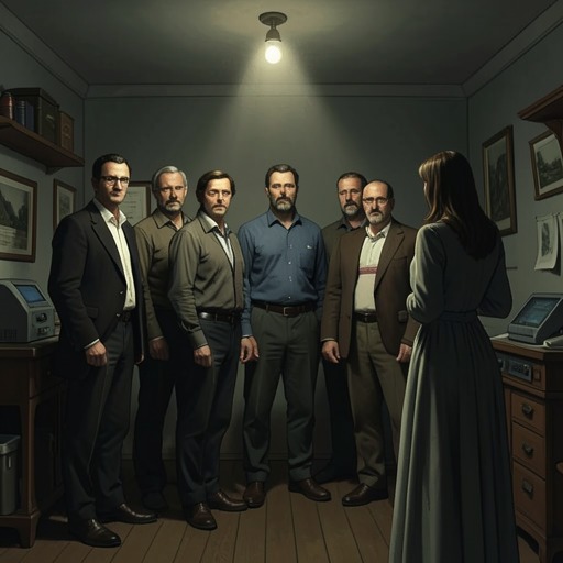 The Men Who Leave Carlotta from "Another Day of Life". This flow explores the uneasy attachment among Carlotta and her companions, from shared idealization to guilt after her death.