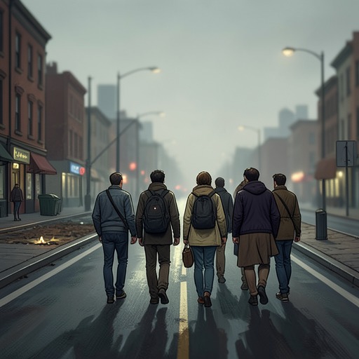 Leaving and Returning from "Another Day of Life". This flow tracks the novel's tension between forced departure and the wish to recover people, places, and a lost home.
