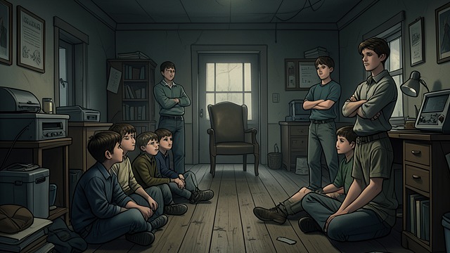 A Classroom of Boys from "Reunion". A Classroom of Boys Everyday rivalries Hans remembers a class of ordinary, sometimes cruel boys, with cliques and teasing shaping daily school life.