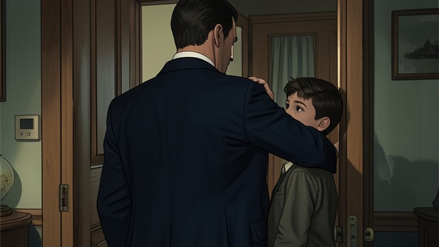 A Distant Father from "Reunion". A Distant Father Respect without ease Hans sees his father as courageous, capable, and devoted to his work, though emotionally reserved with his son.