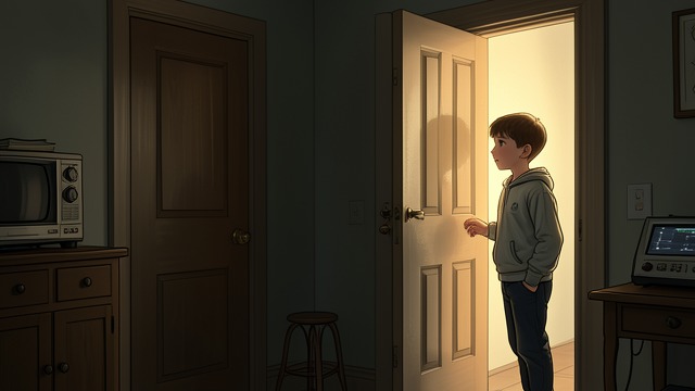 The Closed Household from "Reunion". The Closed Household A concealed boundary Konradin welcomes Hans into his room but keeps him from meeting his parents.