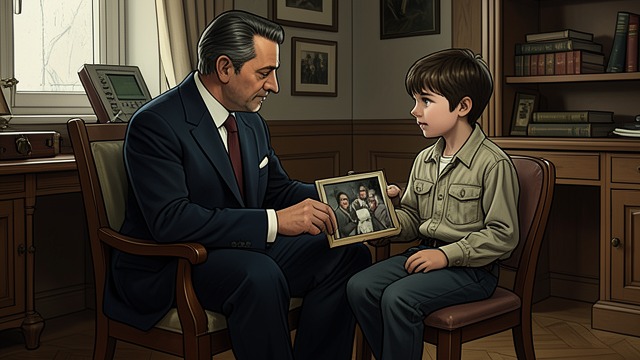 A Friendship Restored from "Reunion". A Friendship Restored Familiar hospitality Konradin returns, and Dr. Schwarz gradually relaxes enough to address him by his first name.