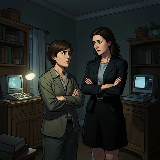 Hans and His Mother from "Reunion". The mother-son relationship is marked by Hans’s resistance to affection, her steady care, and the painful separation and loss that define their family history.