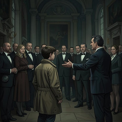 The Opera’s Public Rejection from "Reunion". The opera encounter forces Hans to confront the difference between Konradin’s private affection and his behavior under the gaze of his aristocratic family.