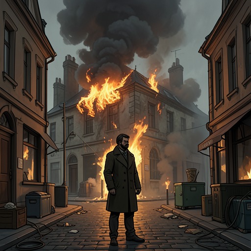The Problem of Evil and the Value of Life from "Reunion". A neighborhood fire moves Hans from unexamined belief through rejection of a benevolent God toward questions about human purpose in an immense universe.