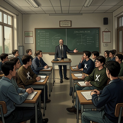 The Rise of Nazism in a Classroom from "Reunion". Nazism advances from distant public unrest into school teaching, peer persecution, family decisions, and the irreversible separation of Hans and his country.
