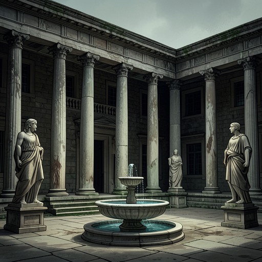 The School’s Classical World from "Reunion". The school’s devotion to classical learning first shelters the boys from current events, then proves unable or unwilling to resist political propaganda.