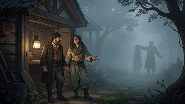 The Barrymores’ Hidden Aid from "The Hound of the Baskervilles". The Barrymores’ Hidden Aid A family secret John and Eliza conceal Selden’s presence and use signals to provide him food.