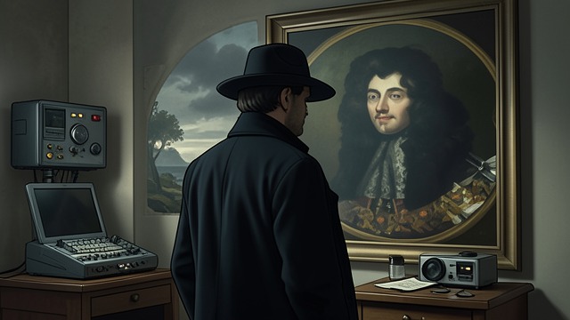 A Portrait Resemblance from "The Hound of the Baskervilles". A Portrait Resemblance Hugo’s face reconsidered Holmes uses the old portrait’s costume to isolate a face that resembles Stapleton.