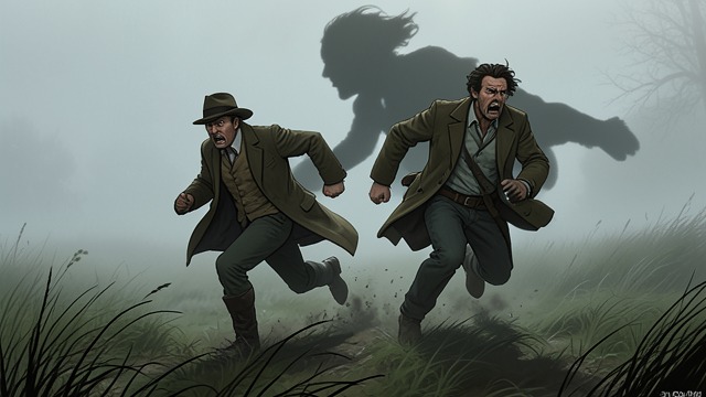 A Life Saved from "The Hound of the Baskervilles". A Life Saved The hound strikes Watson runs after Henry as the animal attacks him through the fog.