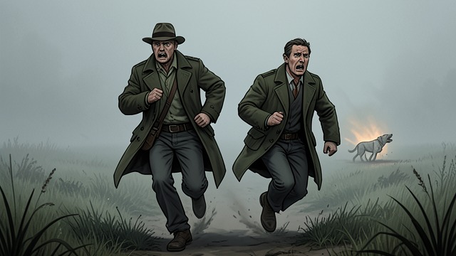 The Pursuit of Selden from "The Hound of the Baskervilles". The Pursuit of Selden Shared action Watson and Henry leave the Hall to capture the escaped convict, armed and determined.