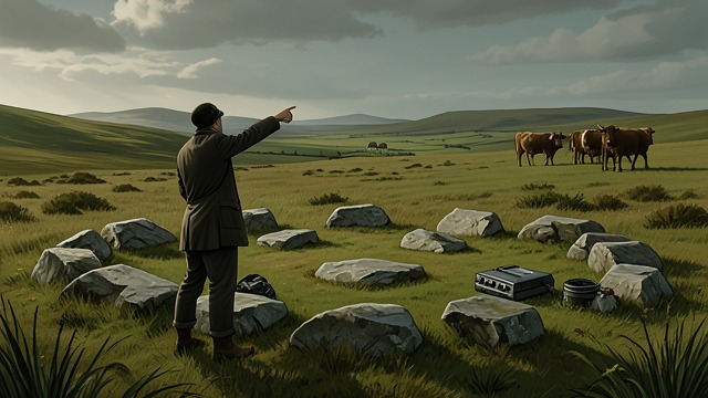 A Prehistoric Settlement from "The Hound of the Baskervilles". A Prehistoric Settlement Evidence of ordinary life Stapleton describes the stone circles as homes of ancient people who grazed cattle and worked tin.