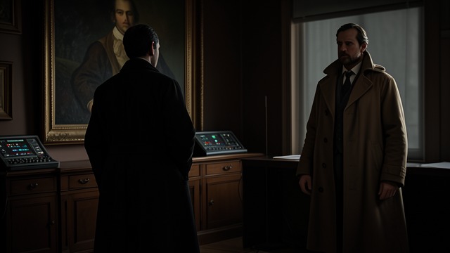 The Past Explained from "The Hound of the Baskervilles". The Past Explained Kinship clarified Holmes identifies Stapleton as a descendant of Rodger Baskerville and connects him to Hugo’s portrait.
