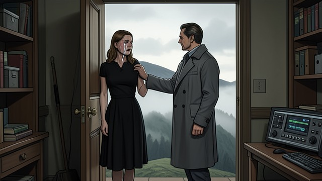 A Shared Grief from "The Hound of the Baskervilles". A Shared Grief News reaches the household Watson tells the Barrymores that Selden has died while wearing Henry’s discarded clothes.