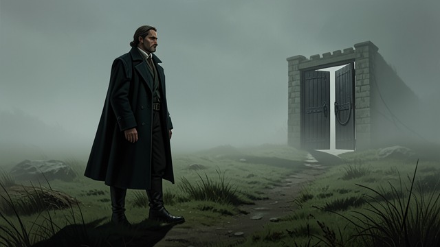 The Anonymous Warning from "The Hound of the Baskervilles". The Anonymous Warning A cutout message Sir Henry receives a warning to keep away from the moor, assembled from words in The Times.
