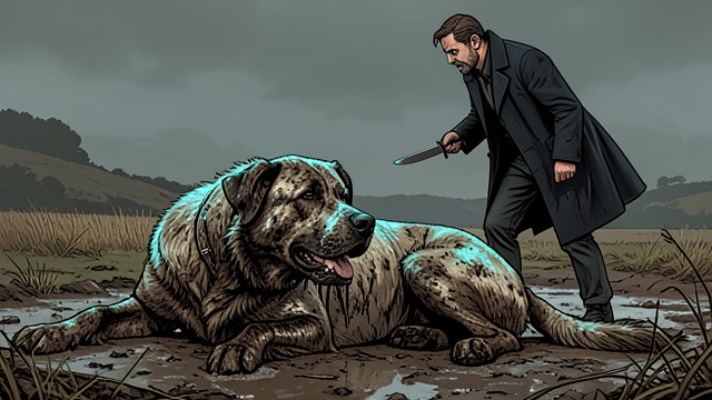 The Predator’s End from "The Hound of the Baskervilles". The Predator’s End The plan collapses Holmes and his companions kill the hound, and Beryl is freed to expose the hidden route.
