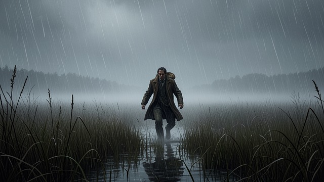 A Claim Without a Future from "The Hound of the Baskervilles". A Claim Without a Future Flight through the bog After the hound is killed and Beryl rescued, Stapleton escapes toward his hidden refuge.