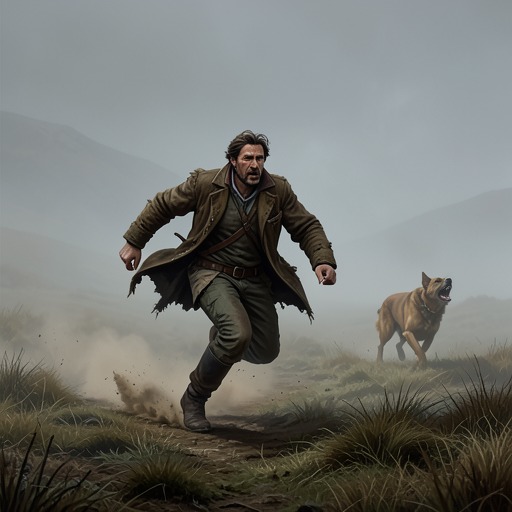 The Convict’s Escape from "The Hound of the Baskervilles". This subplot follows Selden’s flight from prison, his hiding place on the moor, and the fatal accident that makes him an unintended victim of Stapleton’s plot.