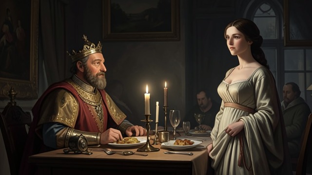 A Strange Command from "Book of Esther". An Impulse Becomes an Instrument The King’s Request Ahasuerus, drinking at his feast, commands Vashti to appear before his guests.