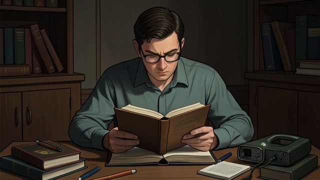 Eyeglasses Aid Readers from "Book of Esther". A Small Invention Supports Reading Extending Usefulness Carson points to eyeglasses as an aid for people whose sight weakens with age.
