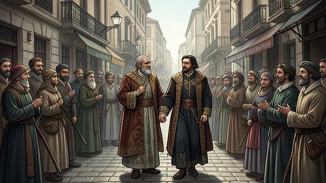 The Rival Leads the Parade from "Book of Esther". Haman Must Honor Mordecai A False Expectation Haman assumes that he is the person the king intends to honor and describes a lavish public ceremony.