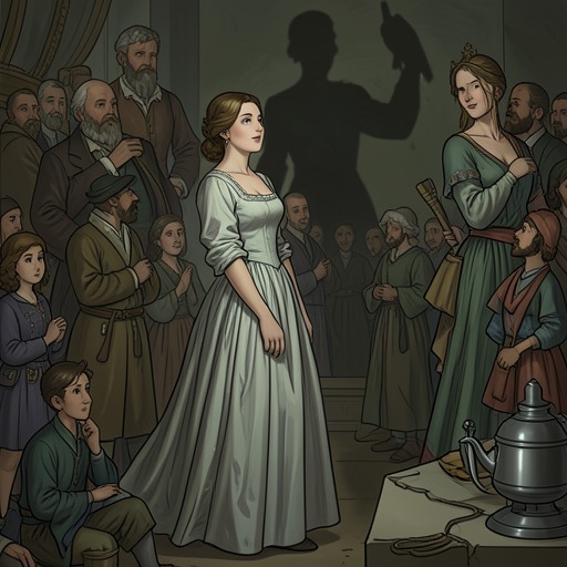 Esther and the Threatened Community from "Book of Esther". This flow follows Esther’s changing relationship to the Jews, from hidden affiliation to deliberate identification with their danger and defense.
