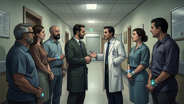 Recruitment in the Hospital from "The Night Cleaner". Recruitment in the Hospital Private offers Dorian approaches gifted patients who are weary of hiding and being hated.
