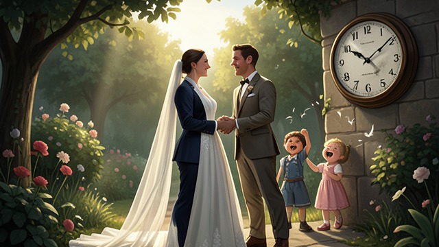 A Family Restored from "The Night Cleaner". A Family Restored Marriage renewed Draco and Rose marry again after time is reversed.