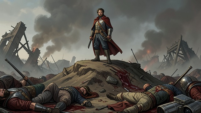 The Victory That Feels Empty from "The Night Cleaner". The Victory That Feels Empty A world in ruins Dorian’s faction wins the original final battle, but the victory leaves friends and loved ones dead.