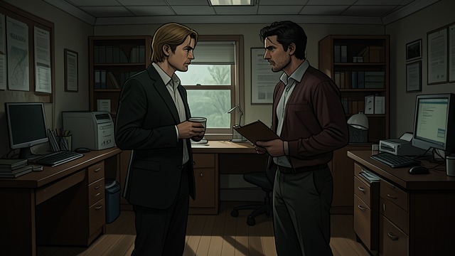 An Attraction Built on Friction from "The Night Cleaner". An Attraction Built on Friction The antagonistic routine Esme and Dorian trade insults at work, each reading the other as arrogant or dismissive.