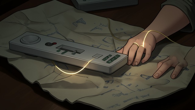 A Line That Measures Life from "The Night Cleaner". A Line That Measures Life The golden evidence Esme discovers that her healing gift shortens the golden life thread in her arm.