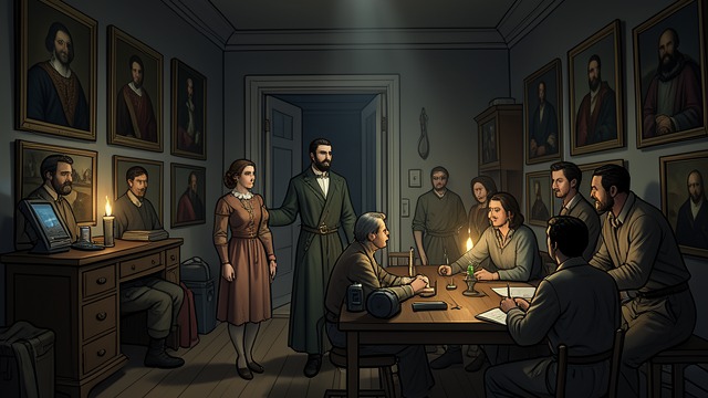 A Society Begins Again from "The Night Cleaner". A Society Begins Again Reunion at headquarters Esme returns with Dorian to the Hero Society, where surviving members must decide whether to accept him.