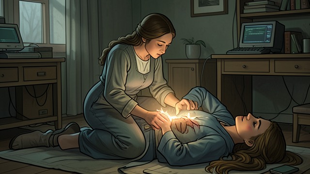 The Temptation to Heal from "The Night Cleaner". The Temptation to Heal A small injury, a large choice Esme heals Barbara’s broken bone because she sees how much the injury would disrupt the older woman’s…