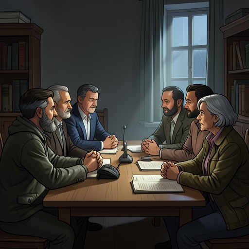 The Society as a Chosen Family from "The Night Cleaner". This thread traces the Society’s friendships and romances as a network of mutual care that is strained by secrecy, war, and death, then reunited.
