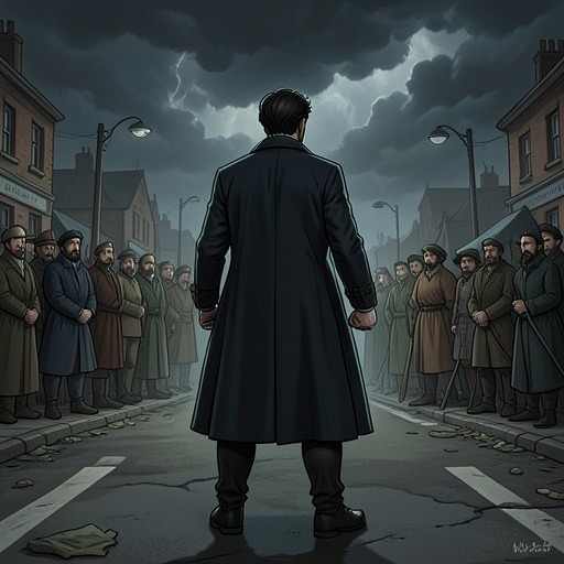 Dorian’s Road from Revenge to Responsibility from "The Night Cleaner". This thread follows Dorian’s grievance over the demigods’ destruction as it fuels a campaign against Draco, then gives way to remorse and responsibility.