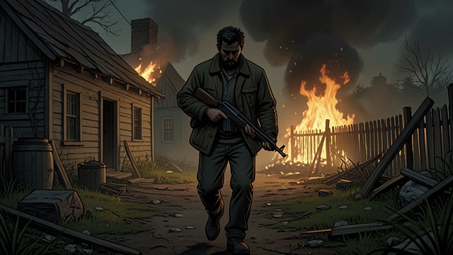 The Unspoken Warning from "Senza sangue". The Unspoken Warning A truth left unsaid On the walk away from the farmhouse, Tito thinks about the child in the hatch.