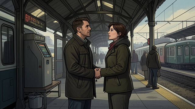 A Promise of Love from "On the Road". A New Attachment Meeting Terry and Sal Paradise meet on a night bus, hold hands, and speak as though they might travel together to New York.