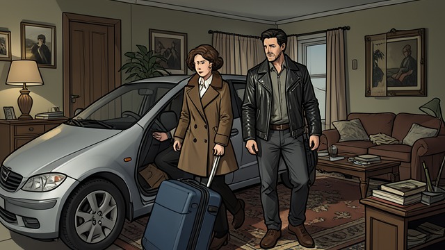Departure from the Bayou from "On the Road". The Household Is Left Behind Friction Dean Moriarty wants money from Old Bull Lee, who refuses.