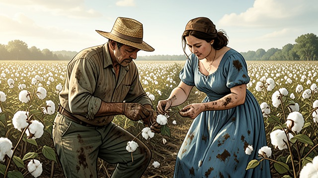 The Cotton-Field Family from "On the Road". Work Together Routine Terry and Johnny help Sal Paradise pick cotton, outpacing him in the field.