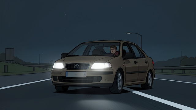 The Car’s White Line from "On the Road". Trusting Motion Conviction Dean Moriarty tells Sal Paradise that everything will be taken care of as the car follows the white line through the night.