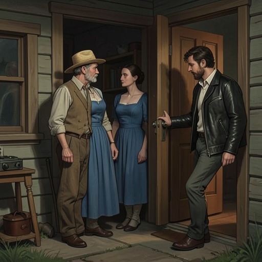 Sal and Laura’s Possible Home from "On the Road". This flow follows Sal Paradise and Laura’s brief promise of shared domestic life and the arrival of Dean Moriarty that interrupts their plan.