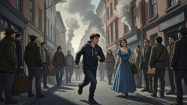 A Warning and an Explosion from "Noughts & Crosses". A Warning and an Explosion An urgent rescue Callum McGregor learns that an attack is planned at Dundale Shopping Centre while Persephone Hadley is shopping…