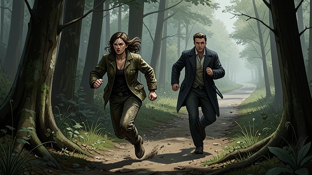 An Escape in the Woods from "Noughts & Crosses". An Escape in the Woods Callum Chooses Her Safety When Persephone escapes into the surrounding woods, Callum finds her before the others.
