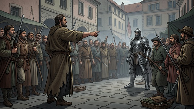 Mutiny in the Palace from "The Romance of the Three Kingdoms". The Plot Breaks Open A Warning Leaks Qiu Jian informs Hu Lie that Zhong Hui intends to kill the imprisoned officers.