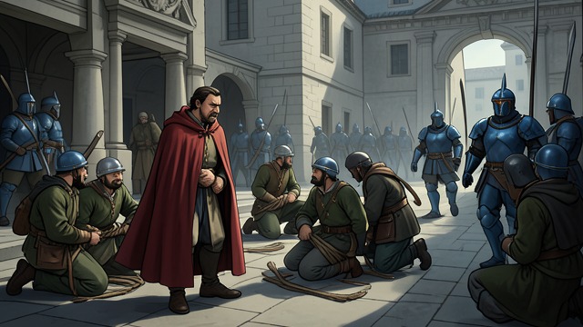 Chen Gong's Disillusionment from "The Romance of the Three Kingdoms". A Partnership Breaks An Accidental Massacre Cao Cao misreads sounds in Lü Boshe’s household and kills its inhabitants.