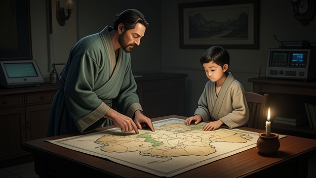 玄德与孔明的结盟,《三国演义》中的场景。共同的政治愿景 洞察三方势力 孔明分析曹孟德与夺取荆州的吴主孙权的实力,并指出孙坚战死的刘表辖地荆州和益州是玄德所需的立足之地。 自愿出仕 玄德的泪水以及对百姓的关切,打动孔明,使他结束隐居。两人的联盟将彼此的信任与复兴汉室的长远大业联系起来。