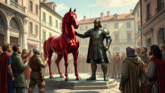 A Bond Remembered from "The Romance of the Three Kingdoms". Loyalty Becomes Legend The Horse in Memory Red Hare remains associated with Guan Yu in statues and retellings, reinforcing his image as a faithful warrior.