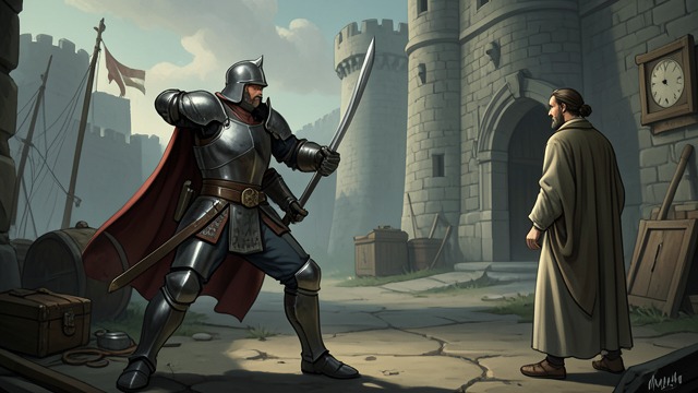 A Wei Officer at Tianshui from "The Romance of the Three Kingdoms". The Opponent Who Becomes an Heir A Capable Defender Jiang Wei recognizes Kong Ming’s feints and helps defend Tianshui.